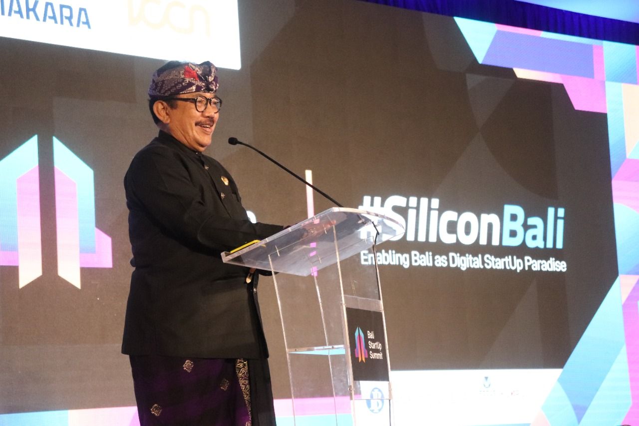 podiumnews.com-Melaui Bali STARTUP SUMMIT, Cok Ace Harap Bali Jadi Pulau Digital Setelah Jawa